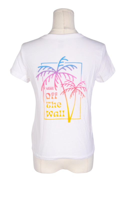 VANS Women T-Shirts Regular fit in White - S - Velora Luxury Fashion