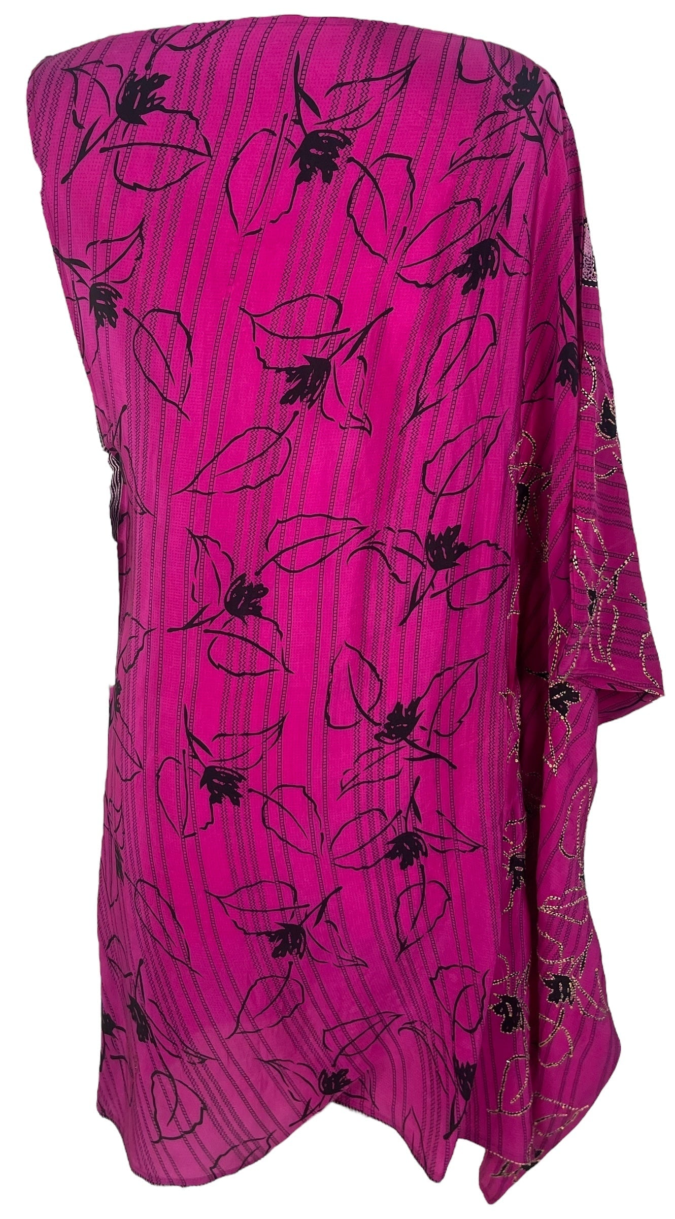 PRC6934 Avatar Pure Silk One Shoulder Dress - Velora