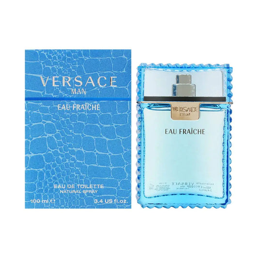 Versace Man Eau Fraiche by Versace for Men 3.4 oz Eau de Toilette Spray - Velora Luxury Fashion