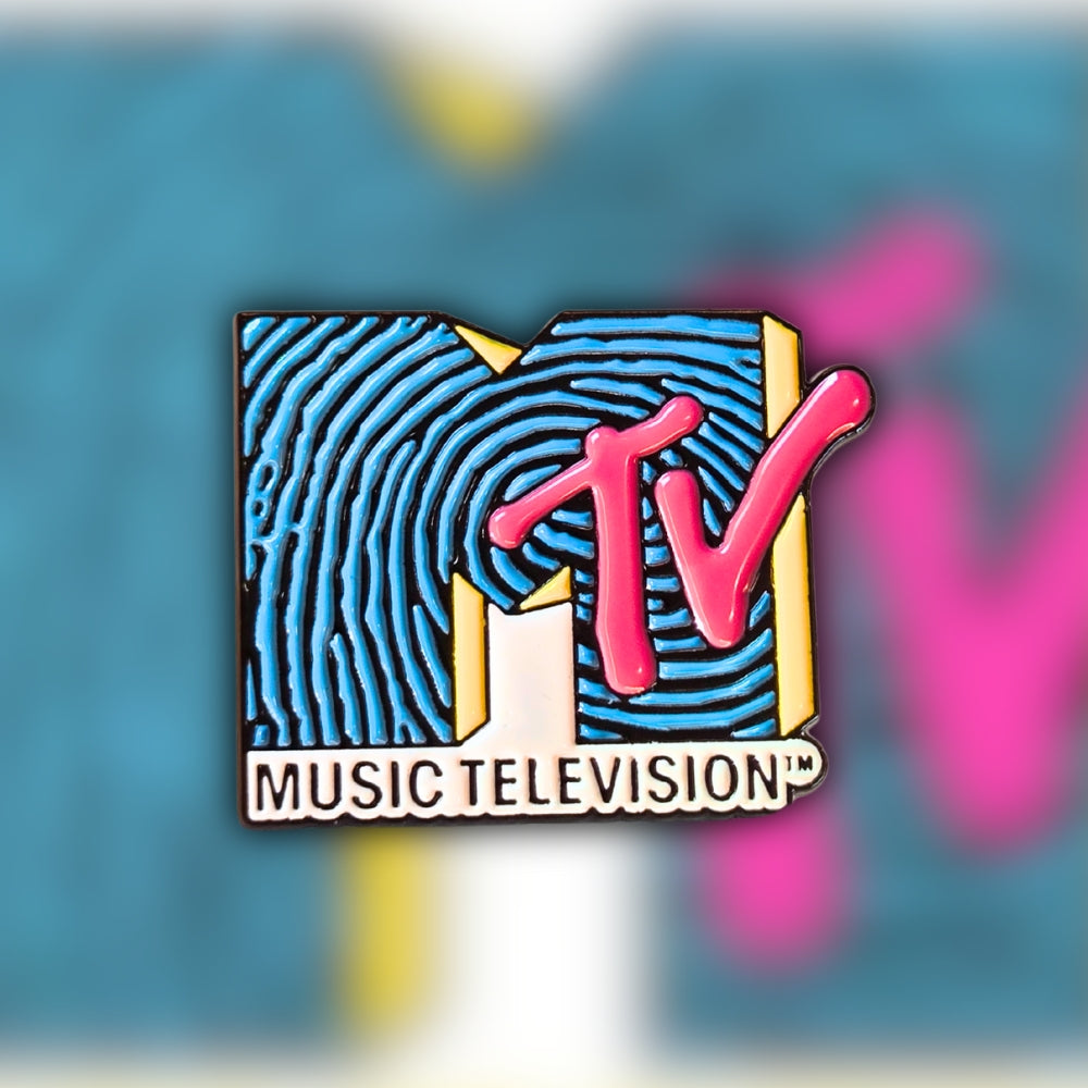 Vintage 90s MTV Logo | Collectible Pin - Velora