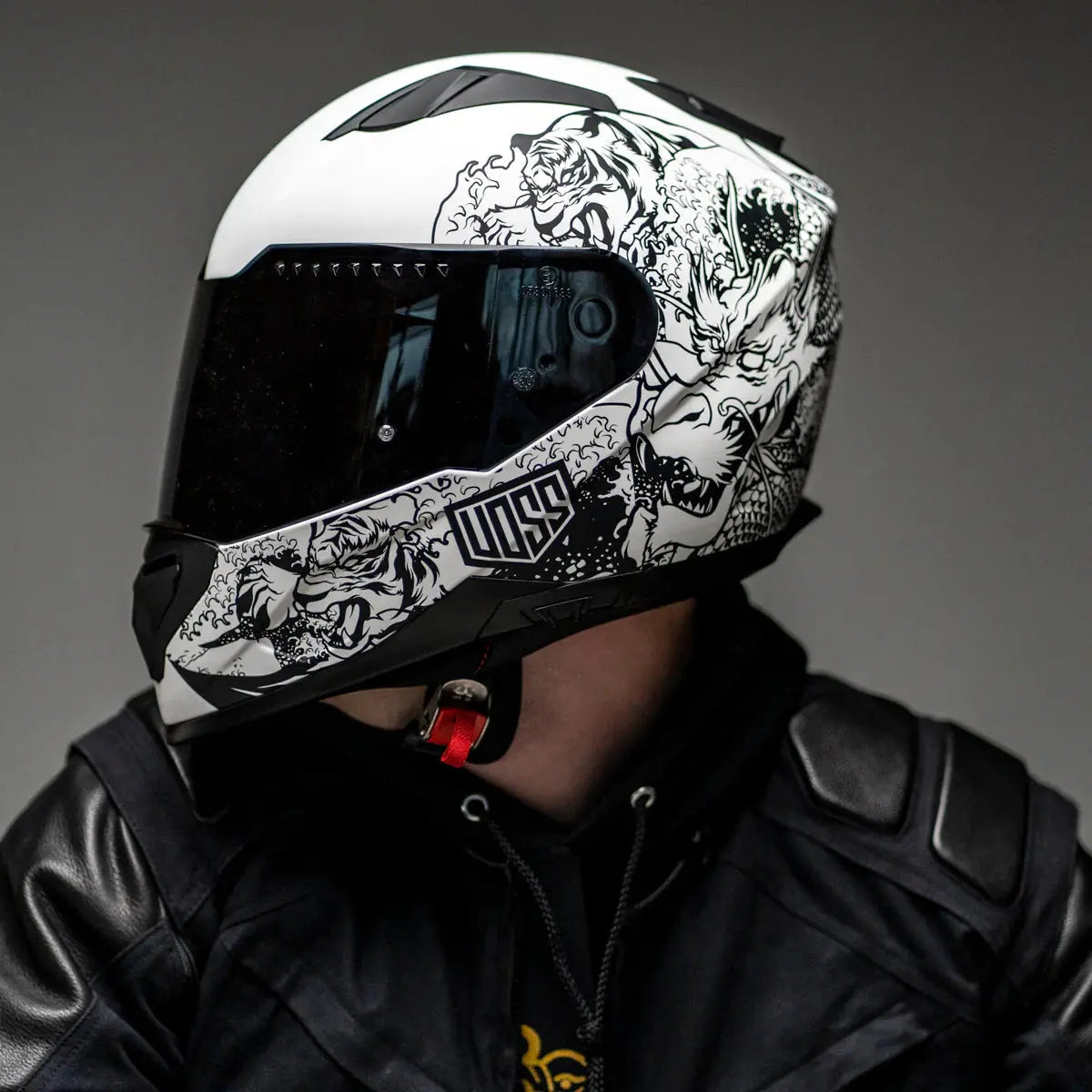 Voss 989 Moto-V Rei Motorcycle Helmet Boutique of Leathers/Open Road