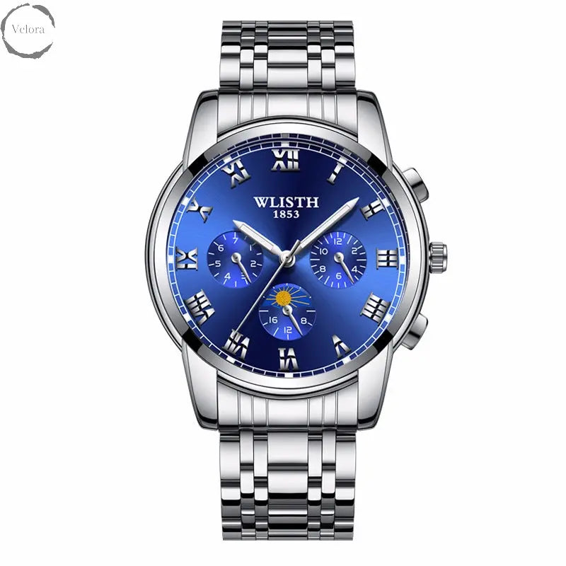 Watches Male Business Nightlight Watch Waterproof Watch - Velora