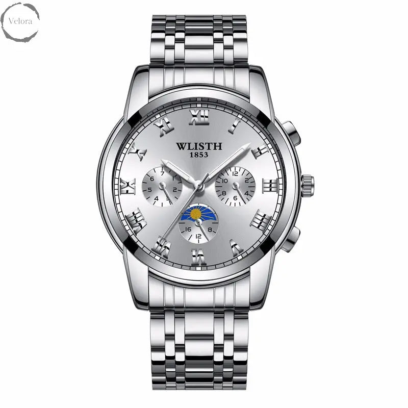 Watches Male Business Nightlight Watch Waterproof Watch - Velora