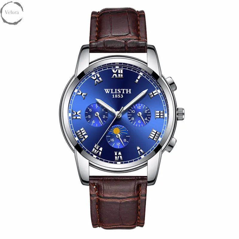 Watches Male Business Nightlight Watch Waterproof Watch - Velora