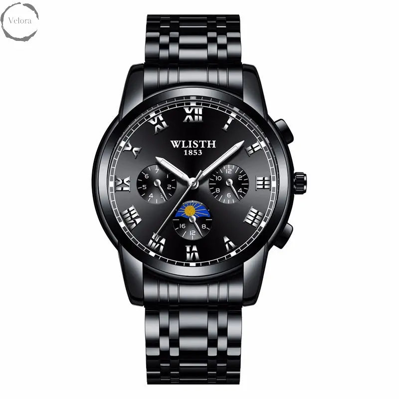 Watches Male Business Nightlight Watch Waterproof Watch - Velora