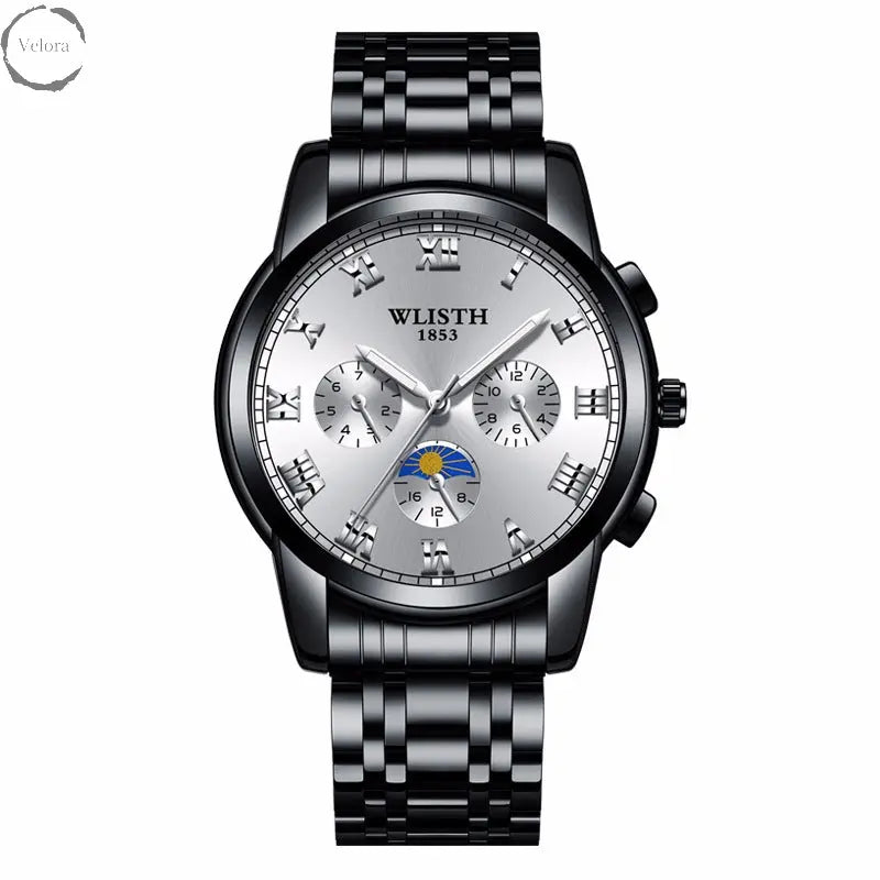 Watches Male Business Nightlight Watch Waterproof Watch - Velora