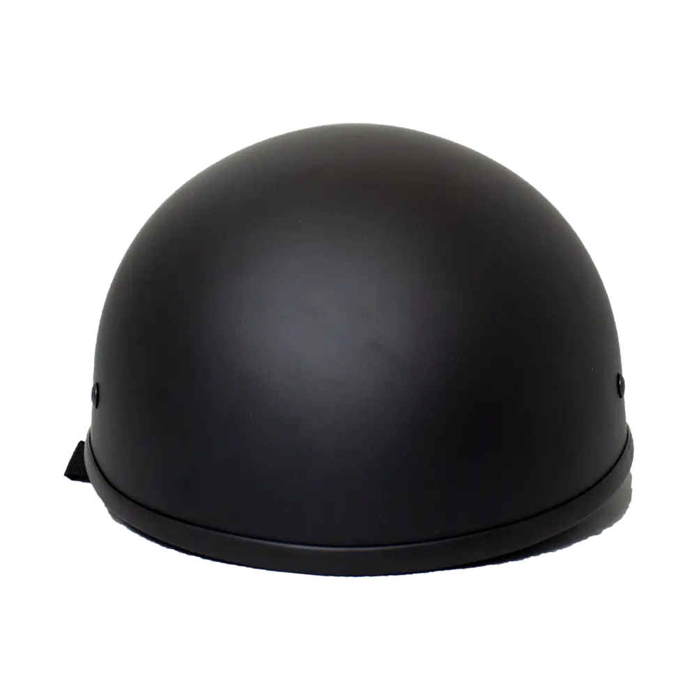 West Coast Leather Beanie Motorcycle Half Helmet - Velora Luxury Fashion