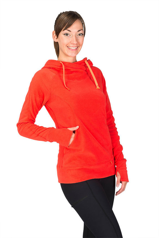 Westcomb Womens Glow Pullover Polartec Fleece Hoody Small - Velora Luxury Fashion