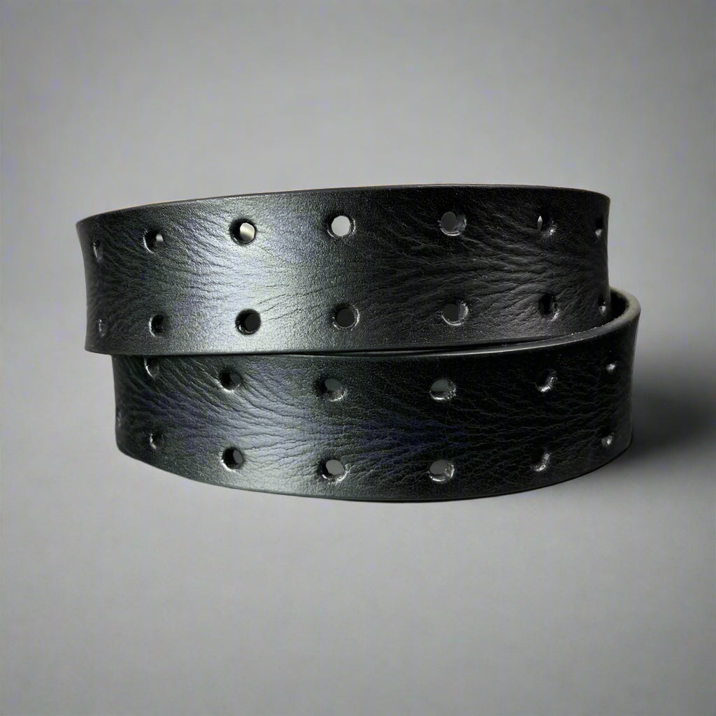 Men's Buffalo Grain Leather Belt Boutique of Leathers/Open Road