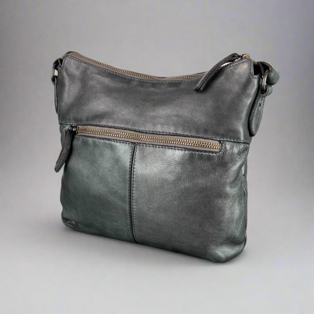 MET Crossbody Bag with Aztec Design Boutique of Leathers/Open Road