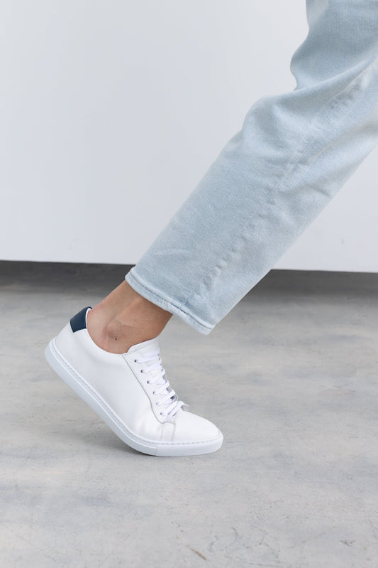 White EaseCalf Città Sneaker - Velora Luxury Fashion
