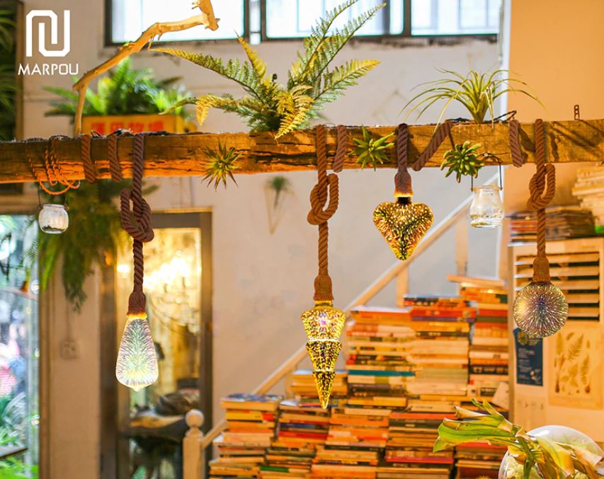 Wicker Rope Pendant Light - Velora Luxury Fashion