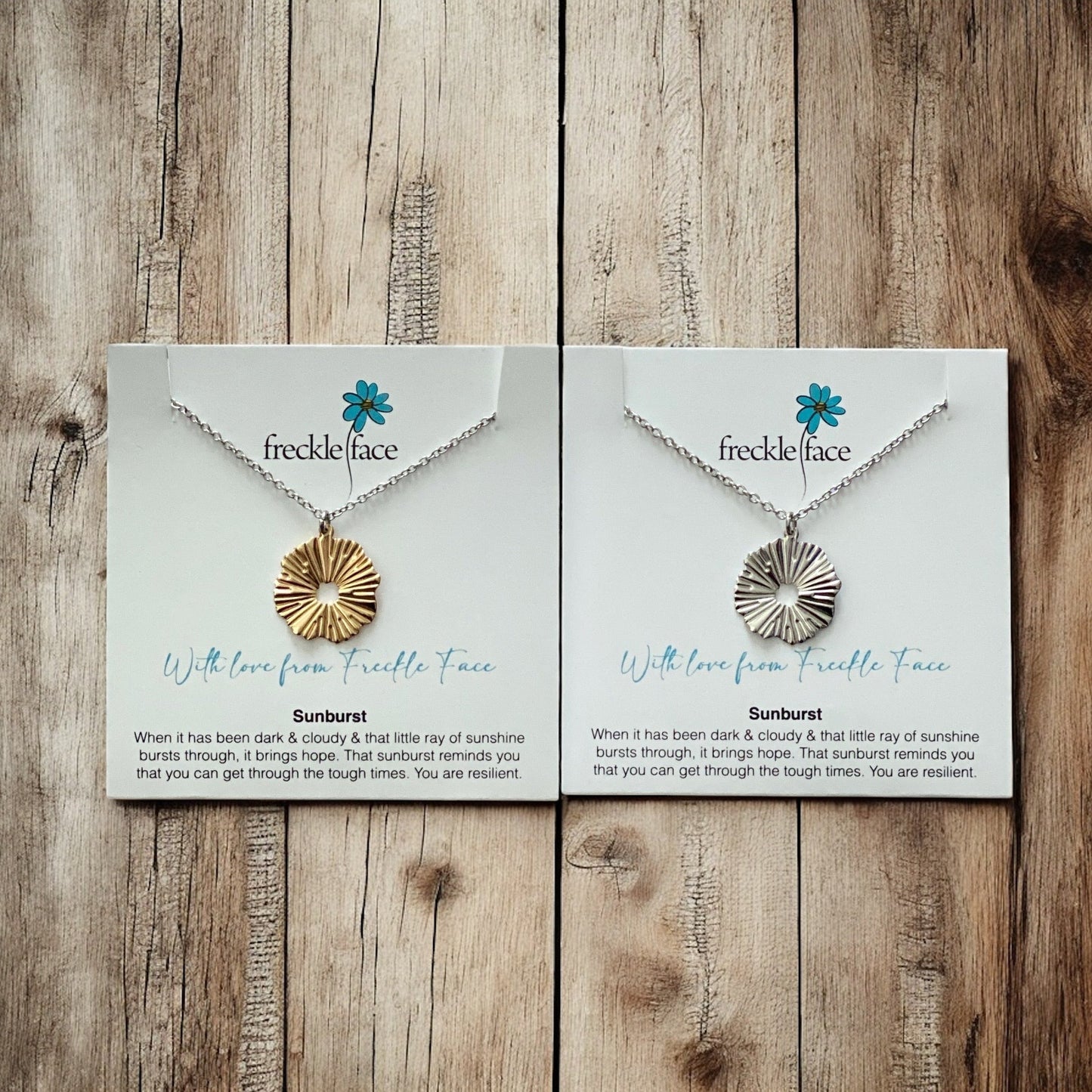 With Love From Freckle Face - Sunburst - Velora Luxury Fashion