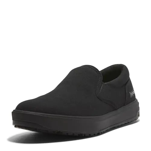 Timberland PRO Mens Burbank Slip Resistant Work Shoe Black 10 Wide