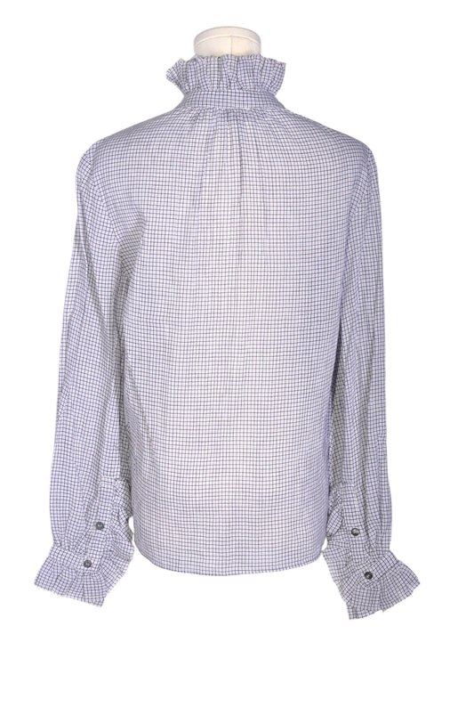 ZARA Women Button Down Tops Regular fit in White - S - Velora Luxury Fashion