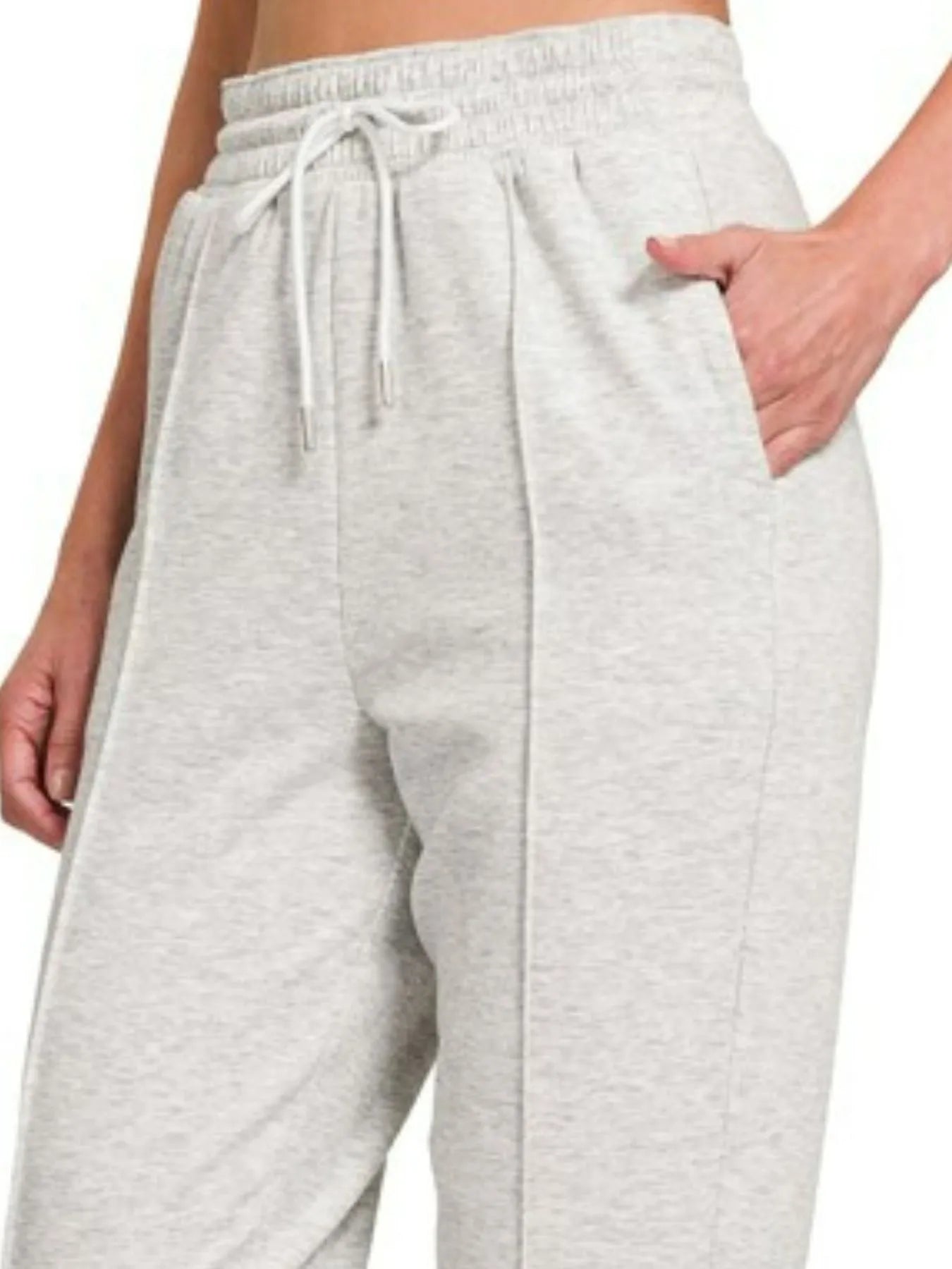 Zenana Drawstring Sweatpants with Pockets - Velora Luxury Fashion
