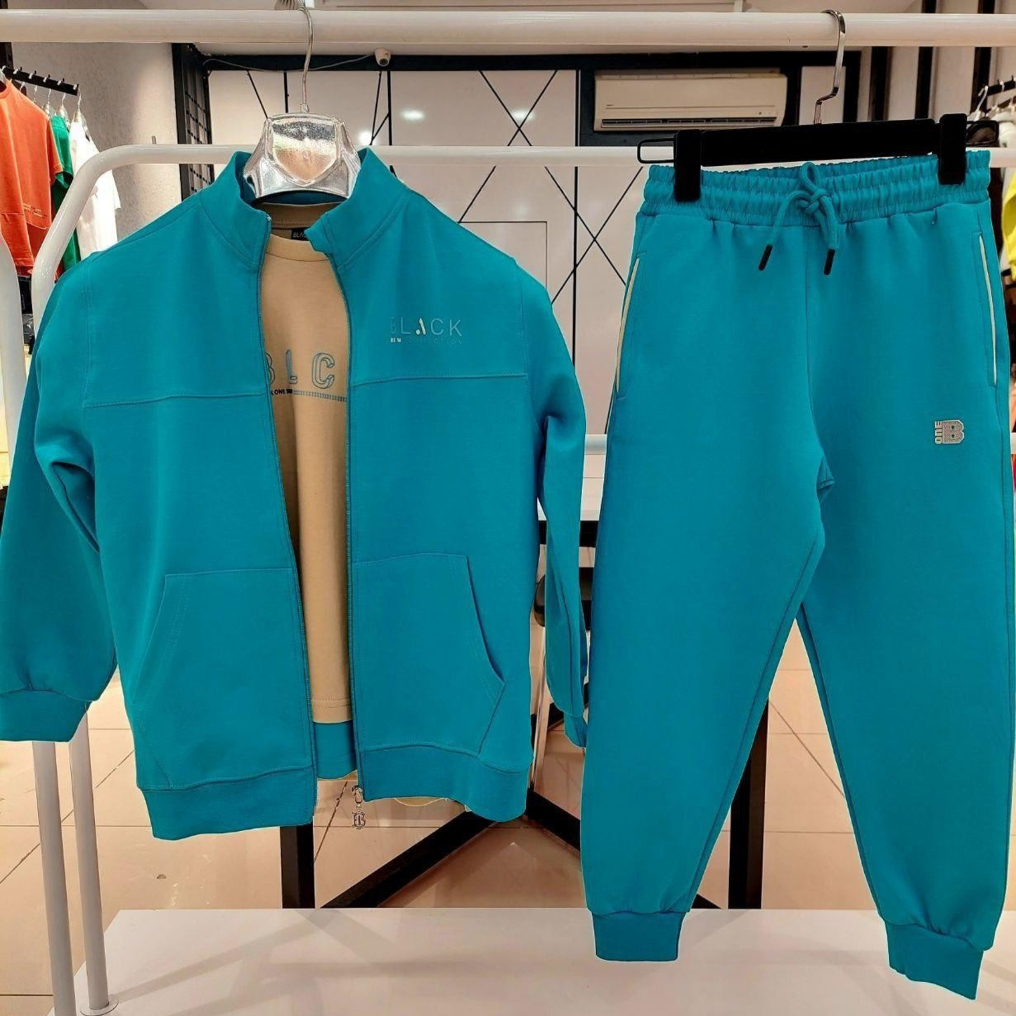 Zip-Up Tracksuit Unisex Casual Set - Velora Luxury Fashion