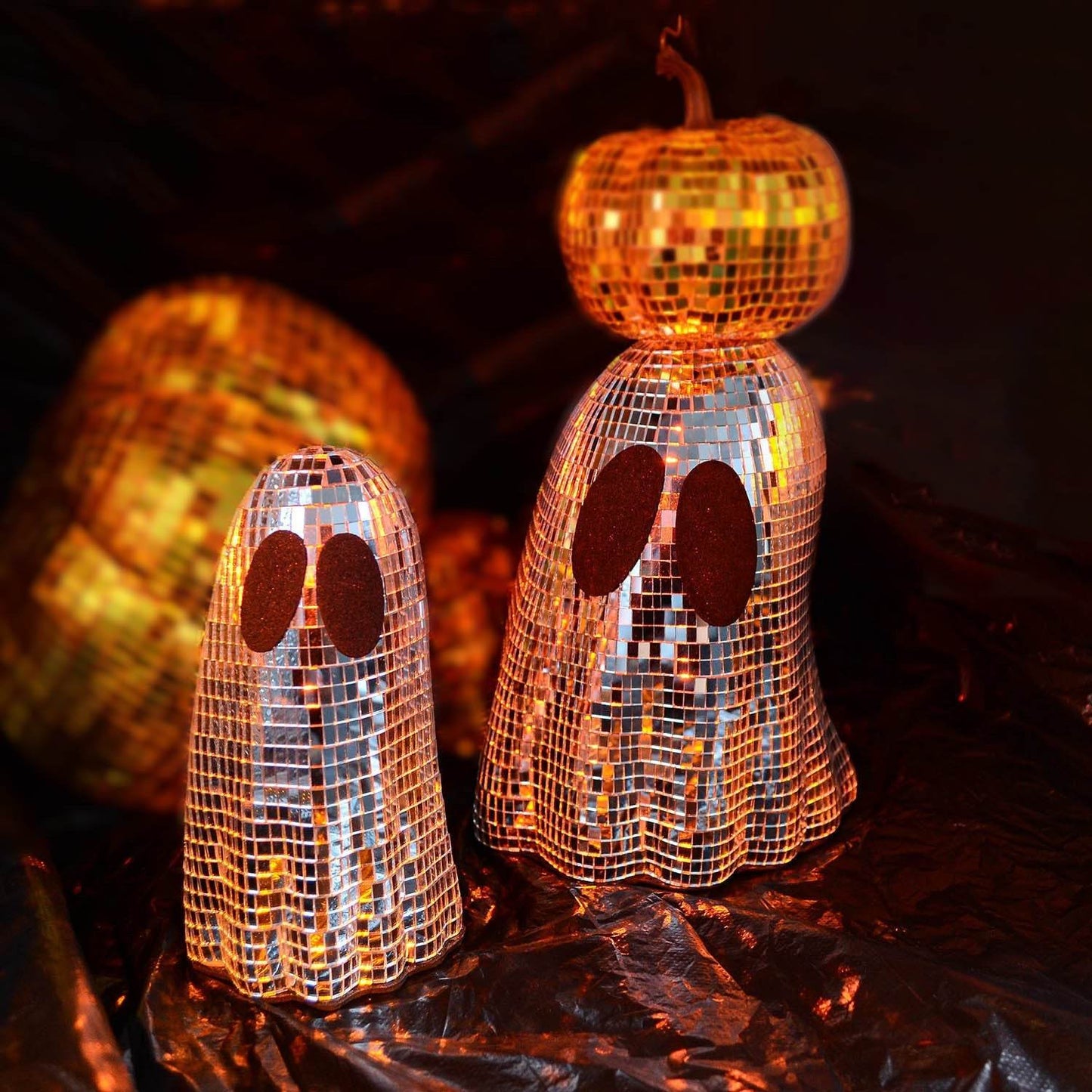 Halloween Diss Cute Mosaic Mirror Patch Decoration Desktop Decoration - Velora