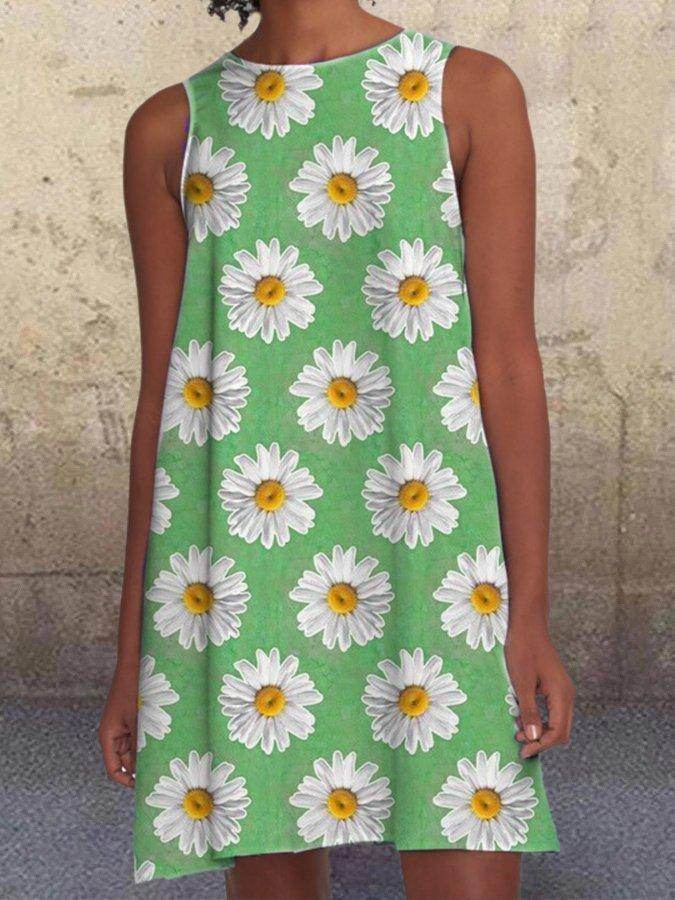 Women's Printed Holiday Sling Maxi Dress India - Velora