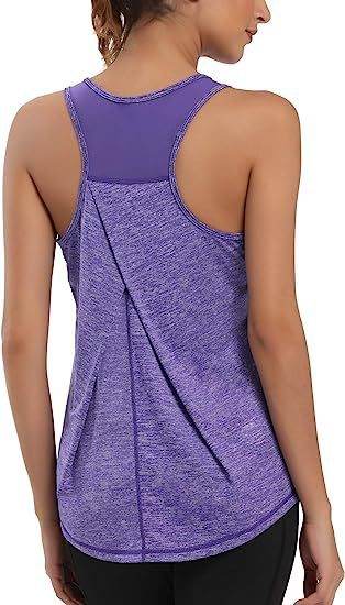 Mesh Yoga Sports Running Vest Sleeveless Workout Tank top women - Velora