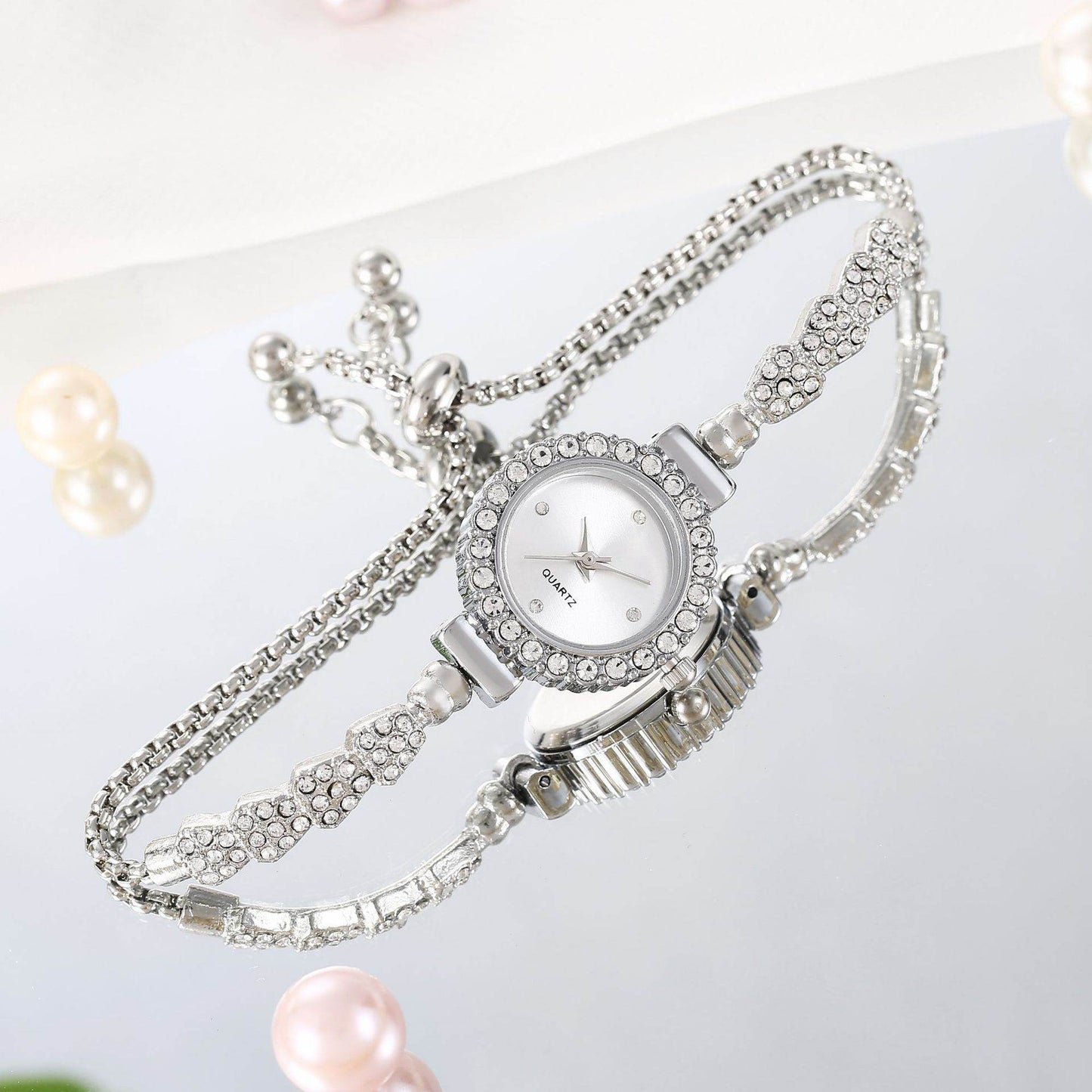 Fashion Luxury Women's Watch Gold Fine Strap Ladies Watch For Bracelet Female Wrist Watch Women Clock Relojes Fashion Jewelry - Velora