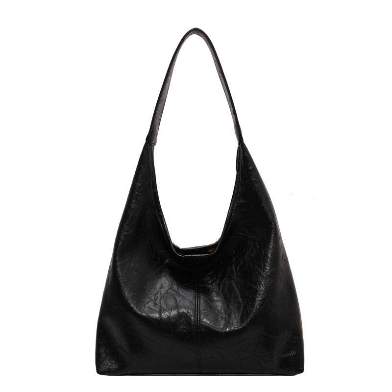 Fashion Womens Shoulder Bag Vintage Designer Large Capacity Casual Tote Bag Autumn And Winter Fashion Handbag - Velora