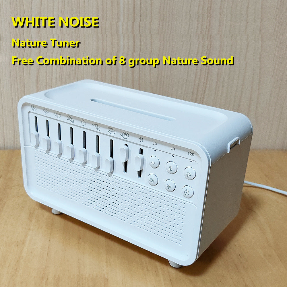 3 In 1 Bluetooth Speaker White Noise Sleep Night Light Humidifier https://like2b-uy