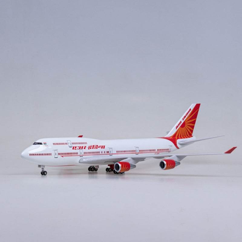 Air India Model Simulation Decoration On Wheelswith Light - Velora