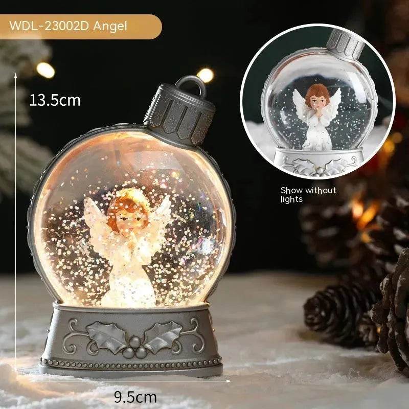 Christmas Holiday Decorations Hanging Luminous Simulation Light LED Decoration Scene Layout Flame Light Home Decor - Velora