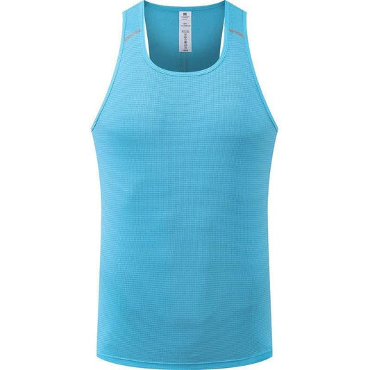 Sleeveless Quick Drying Marathon Sports Workout Gym Tank Top for Men - Velora