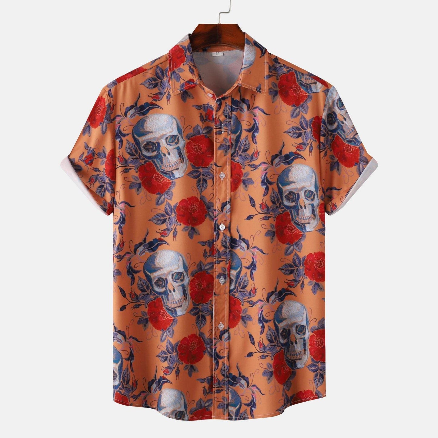 Short Sleeve Shirt Men's Loose Bf Style - Velora