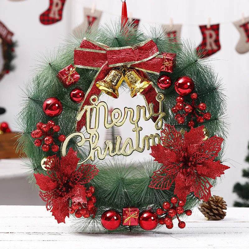 Christmas Decorations Creative Gifts, Ornaments Christmas Wreaths - Velora