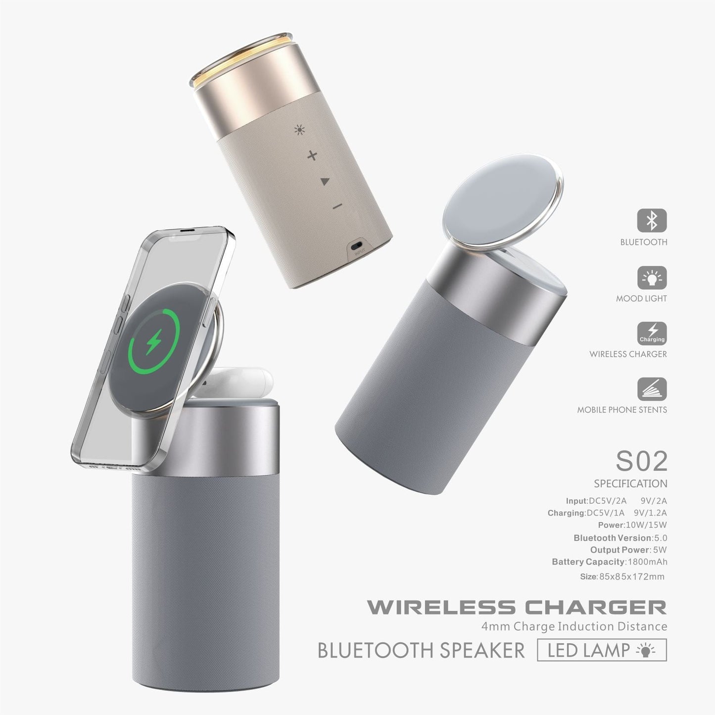 3 In 1 Multi-Function IPhone And AirPods Wireless Charger https://like2b-uy