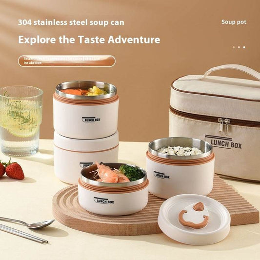 304 Stainless Steel Insulated Lunch Box Lunch Container - Velora