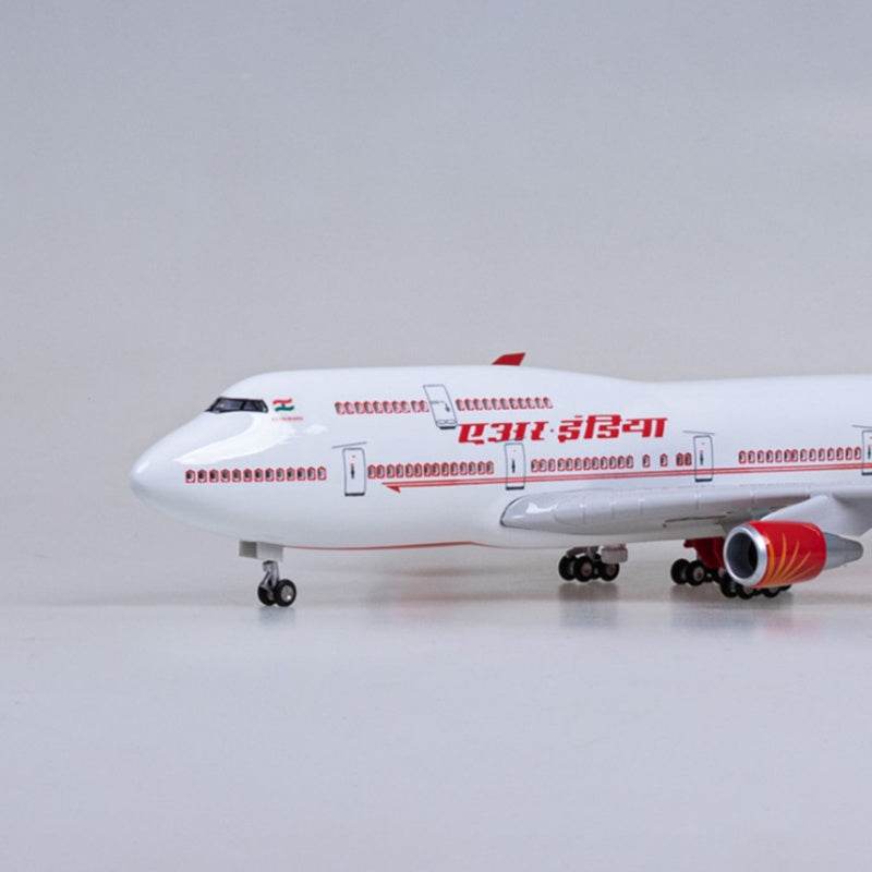 Air India Model Simulation Decoration On Wheelswith Light - Velora