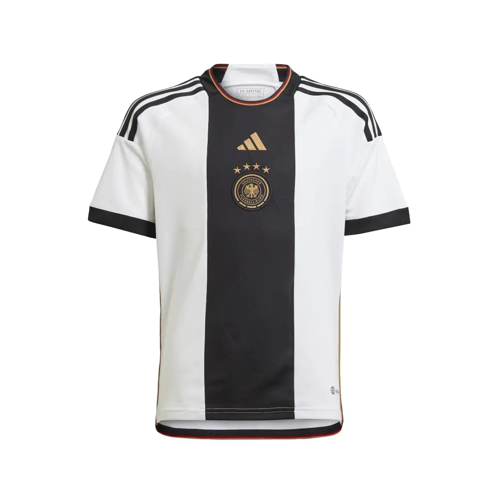 adidas Germany 22 Home Jersey Kids White Size L - Velora Luxury Fashion