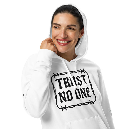 adidas fleece hoodie(NO TRUST ) Edition