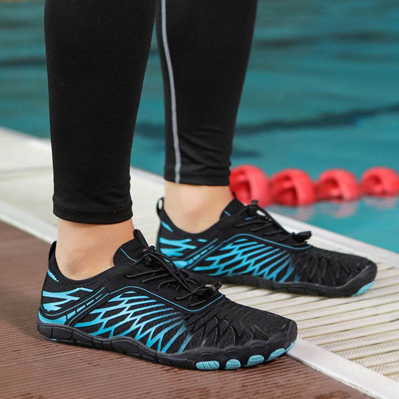 Smmer Water Shoes Men's And Women's Fashion Casual Outdoor Soft Bottom Beach Shoes - Velora