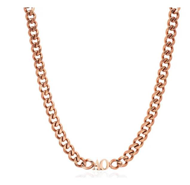 Creative Custom Letter English Name Necklace Stainless Steel Choker Necklace Personalized Cuban Chain Christmas Gifts - Velora
