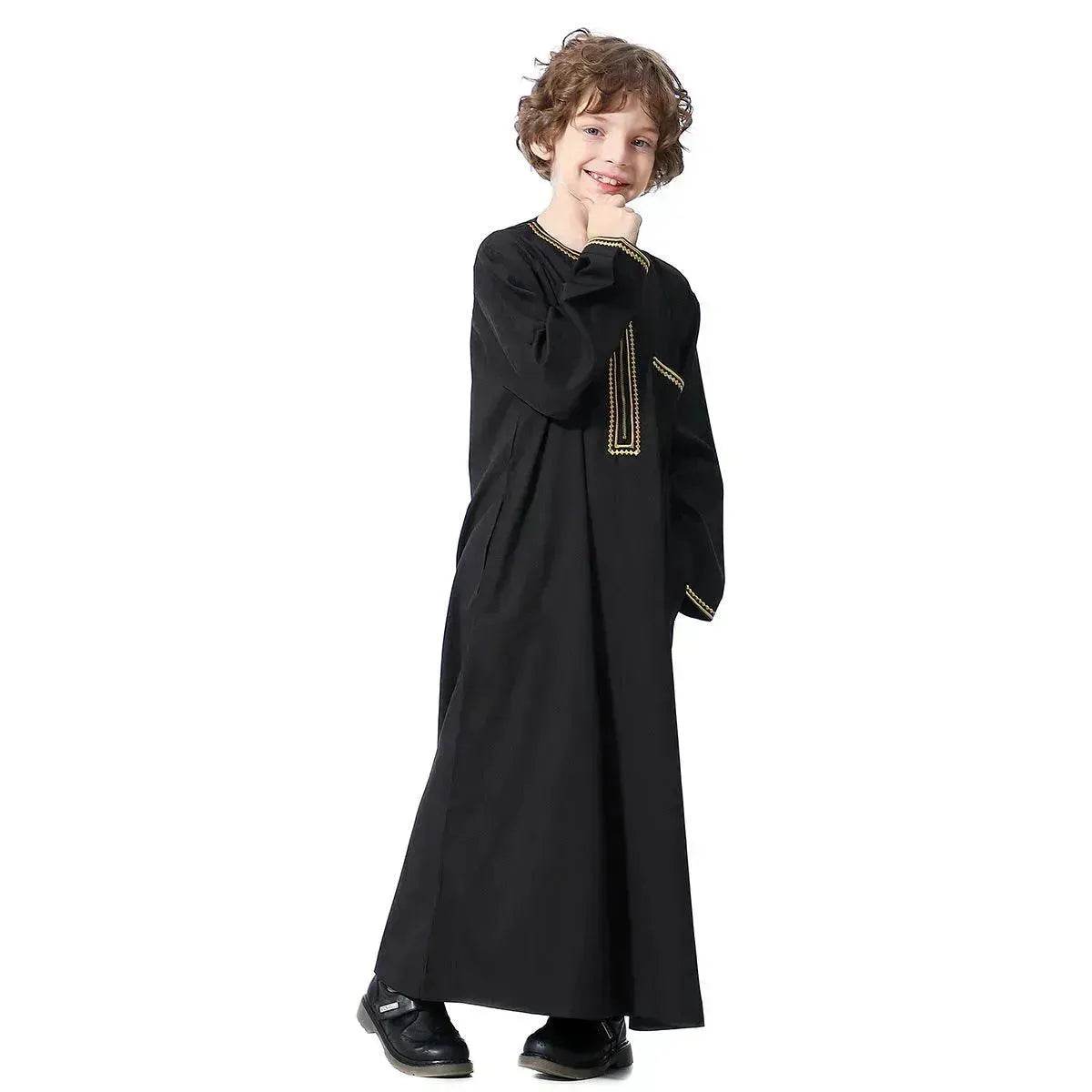 Arab Middle Eastern Teen Boy Robe - Velora