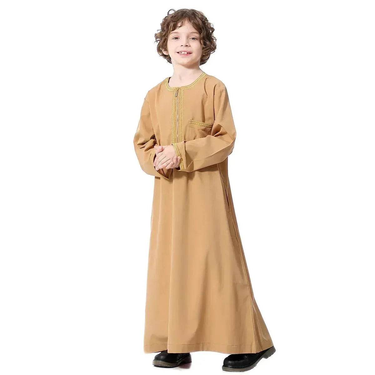 Arab Middle Eastern Teen Boy Robe - Velora