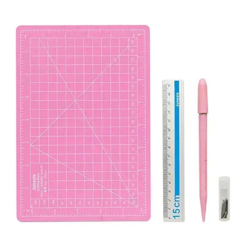 Art Pen Knife Cutting Board Set - Velora