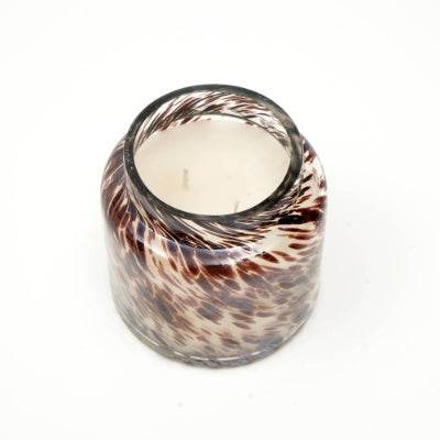 Splatter Pastel Glow Candle Elegant Aromatic Wax Candle For Home Office Long-Lasting Burn & Soothing Fragrance Perfect For Relaxation, DEcor Gifting - Velora