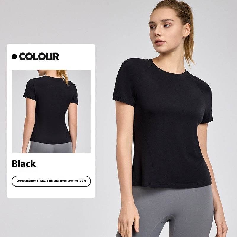 Spring And Summer Outdoor Running Training Short sleeve Workout top - Velora