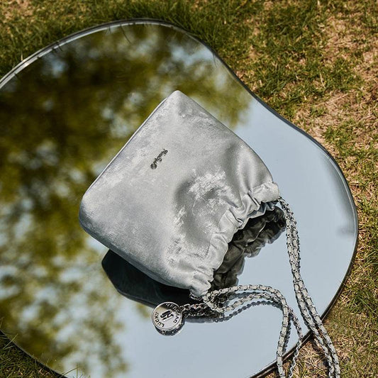 Autumn And Winter Cross-body Bag Female Chain Bucket Shoulder Leather Women Bag - Velora