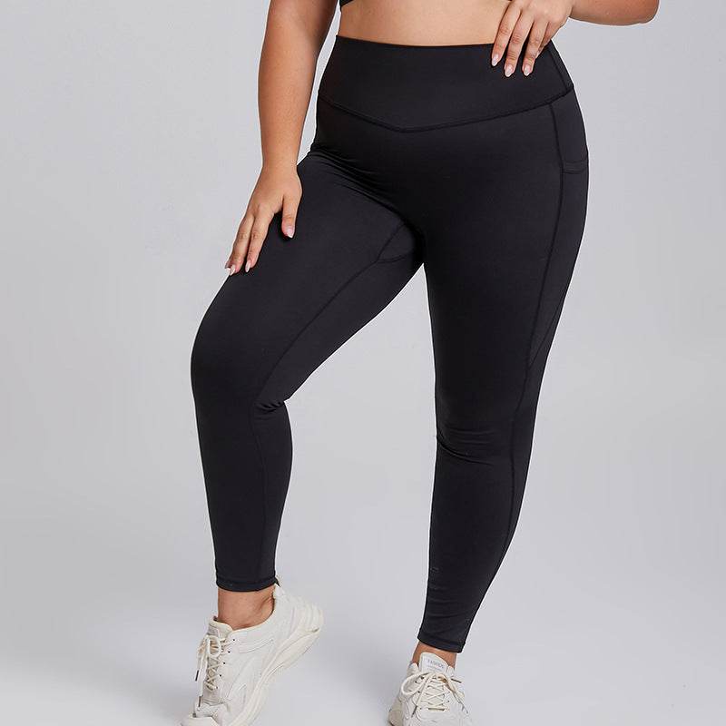 Plus Size Women Sports Workout Gym - Sleeveless Crop and Pant - Velora