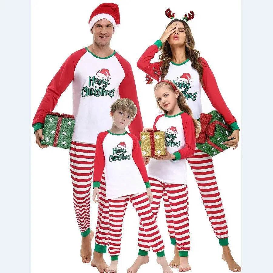 Clothes For The Whole Family A Family Of Four Stripes Christmas Suit - Velora