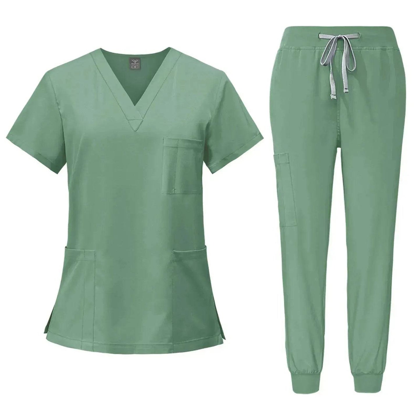 Quick-drying T-shirt Surgical Clothes Oral Nurse Doctor Work Clothes Pet Hospital Work - Velora