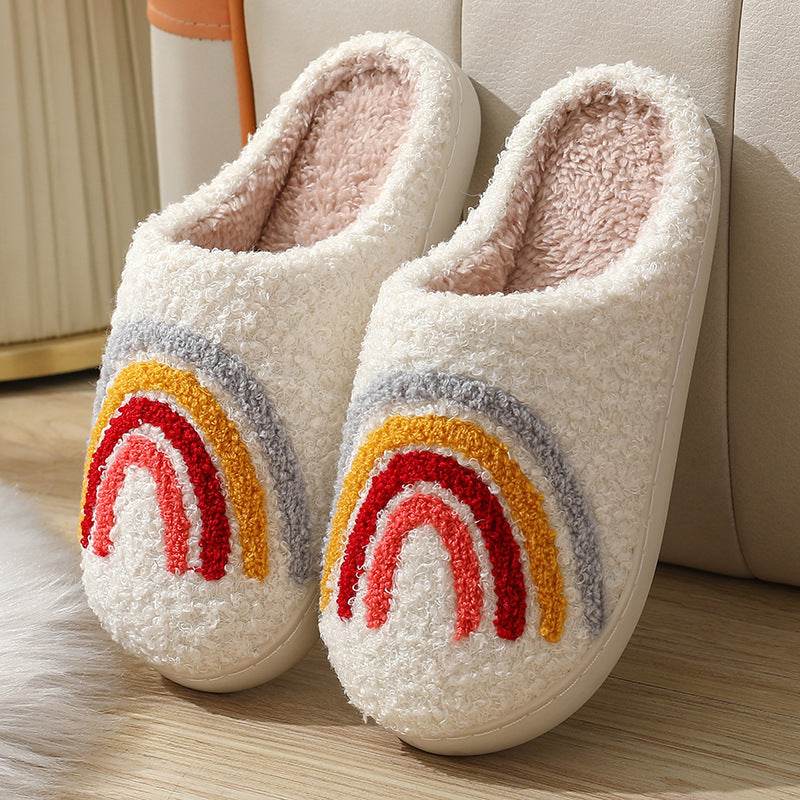 Women's Home Slippers Fashion Plush House Shoes For Valentine's Day - Velora