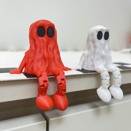 3D Printing Halloween Ghost Movable Joint Ornaments - Velora